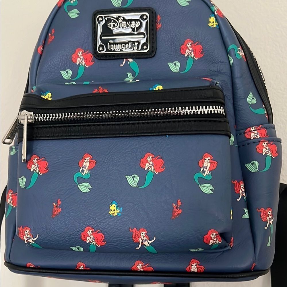 Disney Loungefly Ariel Mini Backpack - image 2